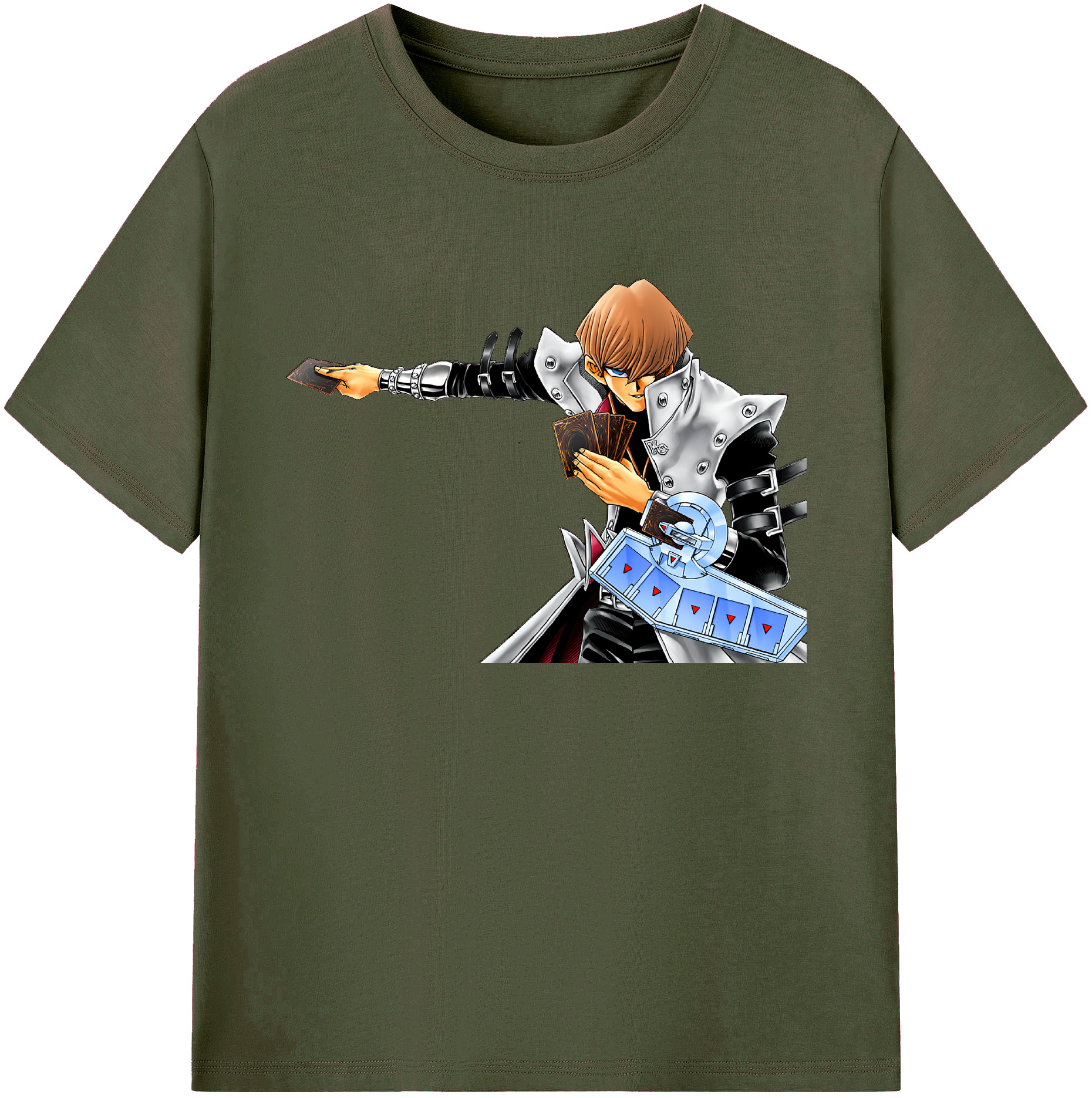 （画像用） 遊☆戯☆王 Yu-Gi-Oh! 綿100％ メンズ半袖Tシャツ｜肌触りやわらか＆通気性